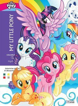 Розмальовка Дісней по номерам - My Little Pony | Coloriages mysteres Disney Hachette 9075395 фото