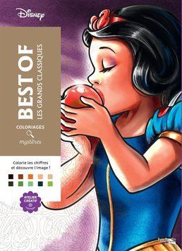 Розмальовка Дісней по номерам - Best of | Coloriages mysteres Disney Hachette 4176335  фото