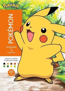 Розмальовка Дісней по номерам - Pokemon (Покемони) | Coloriages mysteres Disney Hachette 6660598 фото