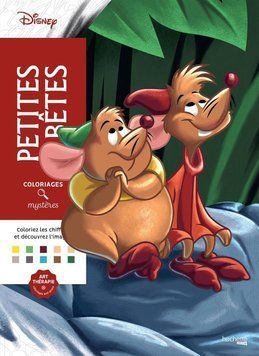 Розмальовка Дісней по номерам - Petites betes (Маленькі тварини) | Coloriages mysteres Disney Hachette 4176309 фото